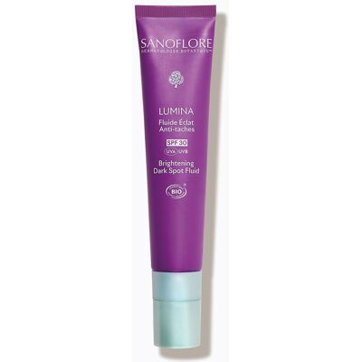Sanoflore Lumina Fluide SPF 30 Émulsion 40 ml - Publicité Sanoflore Lumina Fluide SPF 30 Émulsion 40 ml - Publicité