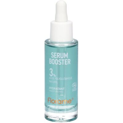Florame Serum Booster Hydratant 3% Acide Polyglutamique Naturel Concentré 30 ml - Publicité Florame Serum Booster Hydratant 3% Acide Polyglutamique Naturel Concentré 30 ml - Publicité