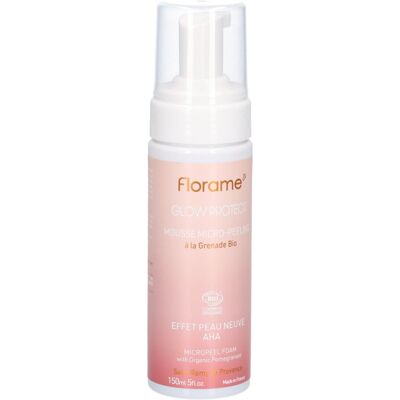 Florame Glow Protect Mousse Micro-Peeling Peeling 150 ml - Publicité Florame Glow Protect Mousse Micro-Peeling Peeling 150 ml - Publicité