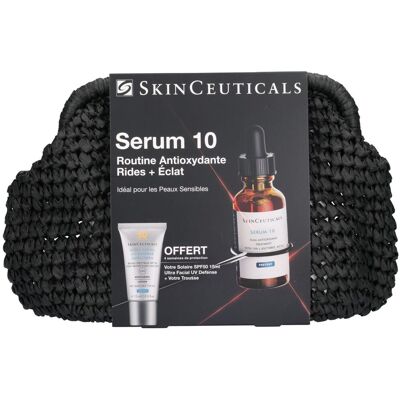 Skinceuticals Serum 10 Routine Anti-Oxydante Rides + Eclat Set(S) 30 ml - Publicité Skinceuticals Serum 10 Routine Anti-Oxydante Rides + Eclat Set(S) 30 ml - Publicité
