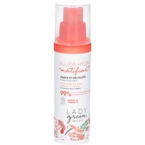 Lady Green Fluide Hydra Matifiant Bio Maquillage 40 ml - Publicité Lady Green Fluide Hydra Matifiant Bio Maquillage 40 ml - Publicité