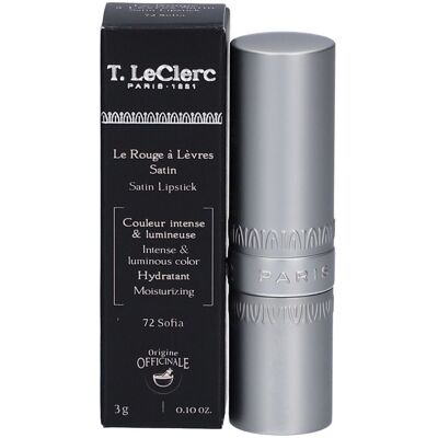 T. LeClerc Sofia Satin Lipstick - Rouge à lèvres - Publicité T. LeClerc Sofia Satin Lipstick - Rouge à lèvres - Publicité