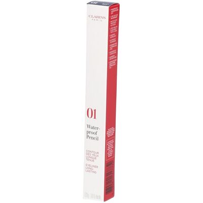 Clarins Waterproof Eye Pencil 01 - Black Tulip Maquillage 0,29 g - Publicité Clarins Waterproof Eye Pencil 01 - Black Tulip Maquillage 0,29 g - Publicité