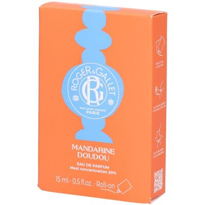 Roger & Gallet Mandarine Doudou Eau de Parfum Roll-On De 15 ml - Publicité Roger & Gallet Mandarine Doudou Eau de Parfum Roll-On De 15 ml - Publicité