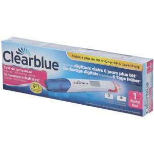 Clearblue Test de Grossesse Digital Ultra Précoce Test(S) 1 pc(s) - Publicité Clearblue Test de Grossesse Digital Ultra Précoce Test(S) 1 pc(s) - Publicité