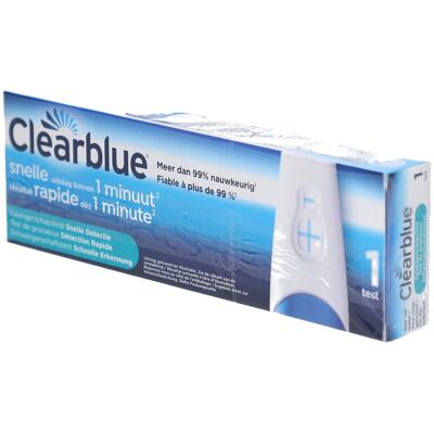 Clearblue® Plus Test de Grossesse Détection Rapide Test(S) 1 pc(s) - Publicité Clearblue® Plus Test de Grossesse Détection Rapide Test(S) 1 pc(s) - Publicité