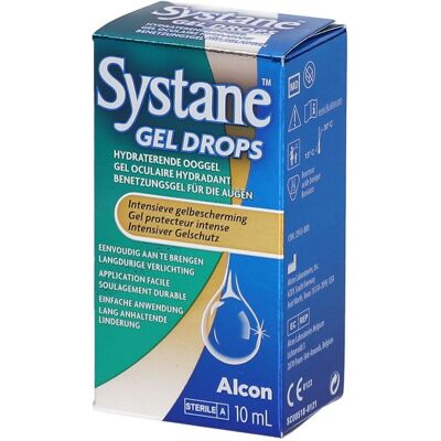 Systane® Gel Drops Oculaire Lubrifiant Opthalmique 10 ml - Publicité Systane® Gel Drops Oculaire Lubrifiant Opthalmique 10 ml - Publicité