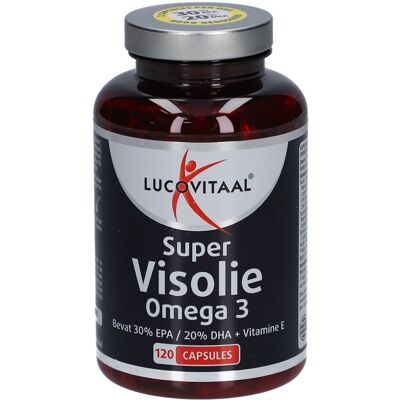 Lucovitaal - Super Oméga 3 Capsule - Omega-3 - Omega-6 - capsules d’huile Omega-3 - Publicité Lucovitaal - Super Oméga 3 Capsule - Omega-3 - Omega-6 - capsules d’huile Omega-3 - Publicité