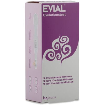 PDM to be maintained EVIAL Test d'ovulation Test(S) 10 pc(s) - Publicité PDM to be maintained EVIAL Test d'ovulation Test(S) 10 pc(s) - Publicité