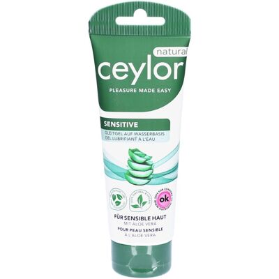 Doetsch Grether AG - CEYLOR Natural Sensitive - Gel lubrifiant à base d'eau et Aloe vera - 100 ml - Publicité Doetsch Grether AG - CEYLOR Natural Sensitive - Gel lubrifiant à base d'eau et Aloe vera - 100 ml - Publicité