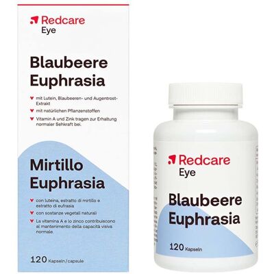 RedCare von Shop Apotheke Redcare Eye Myrtille & Euphrasia + Lutéine Capsule(S) 120 pc(s) - Publicité RedCare von Shop Apotheke Redcare Eye Myrtille & Euphrasia + Lutéine Capsule(S) 120 pc(s) - Publicité