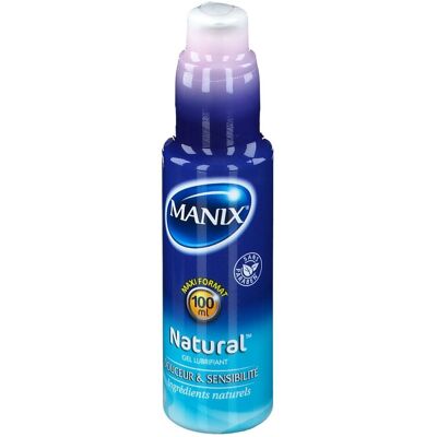 Manix natural gel lubrifiant Lubrifiant(S) 100 ml - Publicité Manix natural gel lubrifiant Lubrifiant(S) 100 ml - Publicité