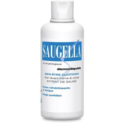 Saugella Dermoliquido - Gel intime pH 3.5 pour femmes - Publicité Saugella Dermoliquido - Gel intime pH 3.5 pour femmes - Publicité