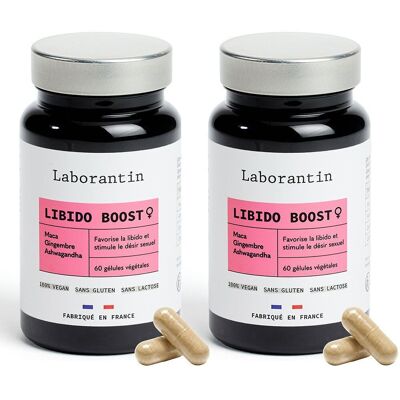 PDM to be maintained Laborantin Libido Boost Femme - Désir féminin & Plaisir Capsule(S) 60 pc(s) - Publicité PDM to be maintained Laborantin Libido Boost Femme - Désir féminin & Plaisir Capsule(S) 60 pc(s) - Publicité
