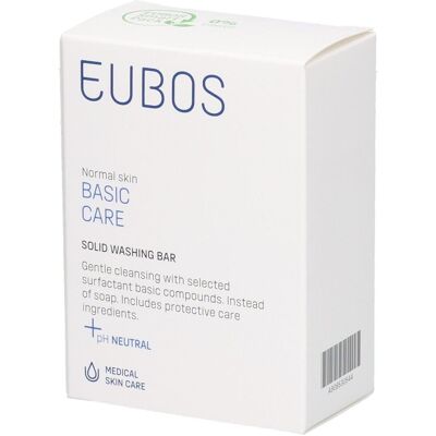 Eubos Basic Skin Care Blue Modèle - Savon en barre - Publicité Eubos Basic Skin Care Blue Modèle - Savon en barre - Publicité
