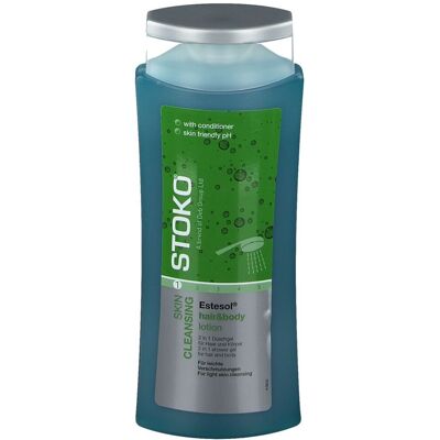 SC Johnson Estesol Gel Douche Liquide Peau Sensible - Nettoyant Liquide pour la Peau - Publicité SC Johnson Estesol Gel Douche Liquide Peau Sensible - Nettoyant Liquide pour la Peau - Publicité