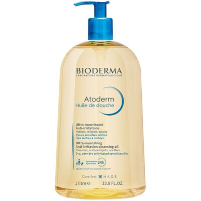 Bioderma Atoderm Huile de Douche - Peau Sèche - 1000ml - Publicité Bioderma Atoderm Huile de Douche - Peau Sèche - 1000ml - Publicité