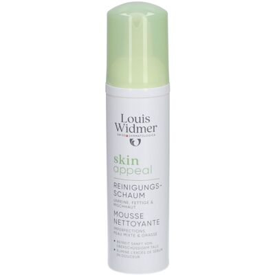 Louis Widmer Skin Appeal Mousse Nettoyante Sans Parfum Mousse(S) 150 ml - Publicité Louis Widmer Skin Appeal Mousse Nettoyante Sans Parfum Mousse(S) 150 ml - Publicité