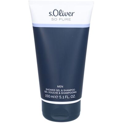 S Oliver So Pure Homme Gel Douche & Shampoo - Gel Douche & Shampoo - Publicité S Oliver So Pure Homme Gel Douche & Shampoo - Gel Douche & Shampoo - Publicité