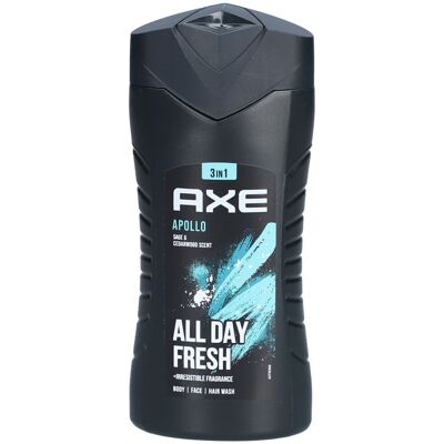 AXE Gel douche 3 en 1 Apollo Douche 250 ml - Publicité AXE Gel douche 3 en 1 Apollo Douche 250 ml - Publicité