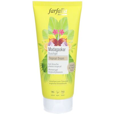 FARFALLA Madagascar Gel douche plaisir tropical Gel(S) 200 ml - Publicité FARFALLA Madagascar Gel douche plaisir tropical Gel(S) 200 ml - Publicité