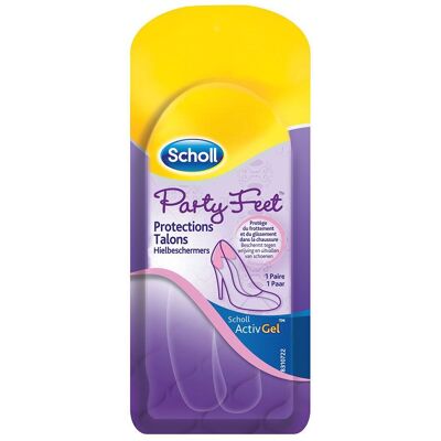 Scholl Party Feet Protections Talons 1 paire Plâtre(S) De Gel 2 pc(s) - Publicité Scholl Party Feet Protections Talons 1 paire Plâtre(S) De Gel 2 pc(s) - Publicité