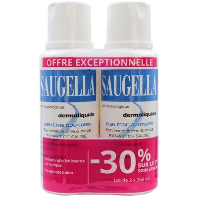 Saugella Dermoliquide avec Sauge - Produit d’hygiène - Publicité Saugella Dermoliquide avec Sauge - Produit d’hygiène - Publicité