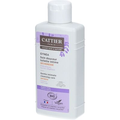 CATTIER Gynea - Soin douceur toilette intime Sécheresse BIO Gel(S) 200 ml - Publicité CATTIER Gynea - Soin douceur toilette intime Sécheresse BIO Gel(S) 200 ml - Publicité