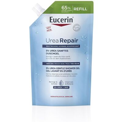 Eucerin Urearepair Gel Lavant Douche 5% Urea Recharge - Peau Sèche - Publicité Eucerin Urearepair Gel Lavant Douche 5% Urea Recharge - Peau Sèche - Publicité
