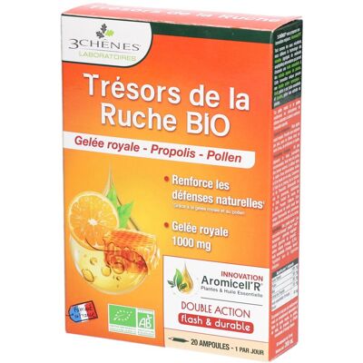 PDM to be maintained LABORATOIRES 2 CHENES Trésor de la Ruche Bio Solution Orale 20 pc(s) - Publicité PDM to be maintained LABORATOIRES 2 CHENES Trésor de la Ruche Bio Solution Orale 20 pc(s) - Publicité