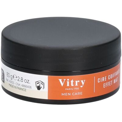 Vitry Cire Coiffante Effet Mat Homme 80 g - Publicité Vitry Cire Coiffante Effet Mat Homme 80 g - Publicité