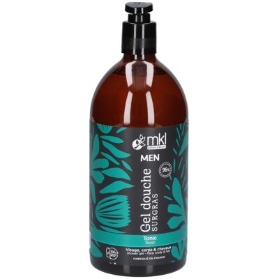 Mkl Green Nature Gel Douche Surgras Men - Tonic 1000 ml - Publicité Mkl Green Nature Gel Douche Surgras Men - Tonic 1000 ml - Publicité