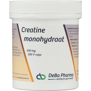 DeBa Pharma - Deba Créatine monohydrate 500 mg Capsule - Publicité DeBa Pharma - Deba Créatine monohydrate 500 mg Capsule - Publicité