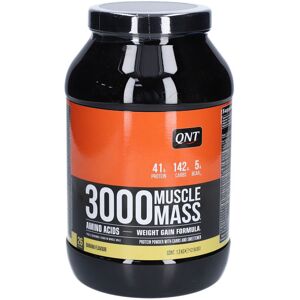 QNT 3000 Masse Musculaire Poudre de Protéines - Banane - Publicité QNT 3000 Masse Musculaire Poudre de Protéines - Banane - Publicité