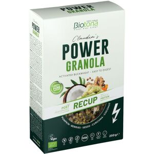 Biotona Power granola Amande Coco Mûre Curcuma - Muesli - Publicité Biotona Power granola Amande Coco Mûre Curcuma - Muesli - Publicité