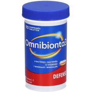 Omnibionta®3 Defense Immunité Vitamine C, D & zinc 1 mois Comprimé(S) 90 pc(s) - Publicité Omnibionta®3 Defense Immunité Vitamine C, D & zinc 1 mois Comprimé(S) 90 pc(s) - Publicité