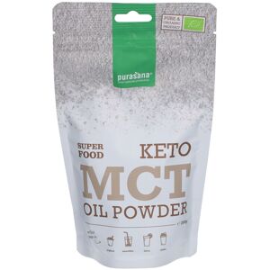 Purasana® Keto Poudre d'Huile MCT Bio 200 g - Publicité Purasana® Keto Poudre d'Huile MCT Bio 200 g - Publicité