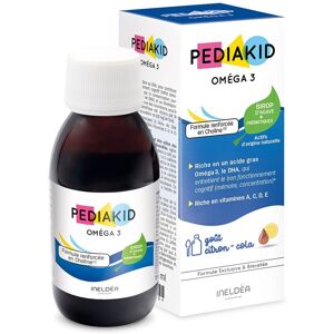 PEDIAKID® Oméga 3 Sirop Fluide 125 ml - Publicité PEDIAKID® Oméga 3 Sirop Fluide 125 ml - Publicité