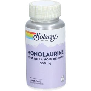 Solaray Monolaurine 500 mg - Soutien aux défenses naturelles - 60 capsules végétales - Publicité Solaray Monolaurine 500 mg - Soutien aux défenses naturelles - 60 capsules végétales - Publicité