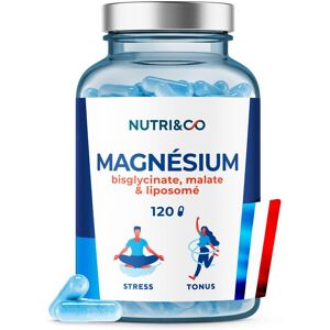NUTRI&CO Magnésium Capsule(S) 120 pc(s) - Publicité NUTRI&CO Magnésium Capsule(S) 120 pc(s) - Publicité