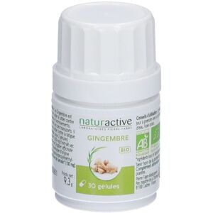 Capsules de Gingembre Naturactive - Complément alimentaire - Publicité Capsules de Gingembre Naturactive - Complément alimentaire - Publicité