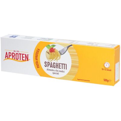 Aproten Spaghetti - Régime Faible en Protéines - Pasta pour Rénal & Parkinson - Publicité Aproten Spaghetti - Régime Faible en Protéines - Pasta pour Rénal & Parkinson - Publicité