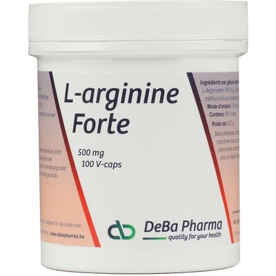 DeBa Pharma L-Arginine Forte 500mg - Compléments alimentaires - Publicité DeBa Pharma L-Arginine Forte 500mg - Compléments alimentaires - Publicité