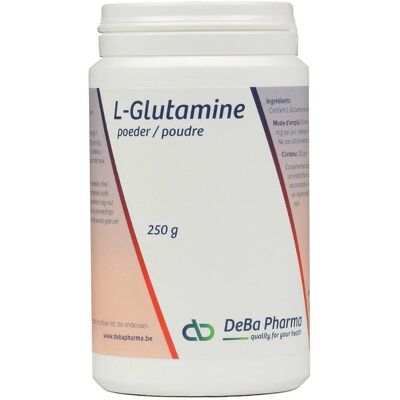DEBA PHARMA L-Glutamine Poudre - Santé Intestinale & Muscles - 250g - Publicité DEBA PHARMA L-Glutamine Poudre - Santé Intestinale & Muscles - 250g - Publicité