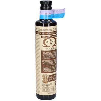 AMANPRANA Okinawa Omega Eicosan Perilla Solution(S) 500 ml - Publicité AMANPRANA Okinawa Omega Eicosan Perilla Solution(S) 500 ml - Publicité