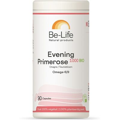 Be-Life Evening primerose 1000 BIO Capsule(S) 90 pc(s) - Publicité Be-Life Evening primerose 1000 BIO Capsule(S) 90 pc(s) - Publicité
