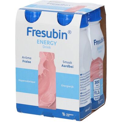 Fresubin Energy Aardbei 200ml - Boisson énergétique - Publicité Fresubin Energy Aardbei 200ml - Boisson énergétique - Publicité