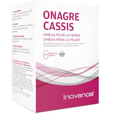 Inovance® Huile onagre-cassis Capsule(S) 100 pc(s) - Publicité Inovance® Huile onagre-cassis Capsule(S) 100 pc(s) - Publicité