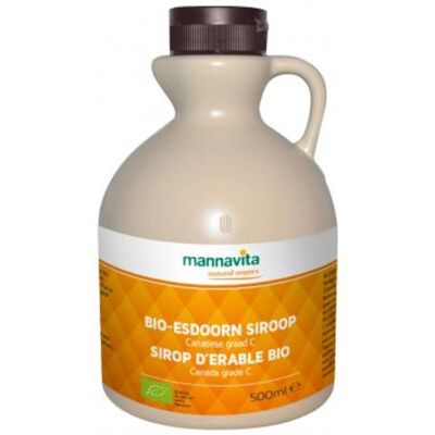 MannaVital Mannavita Sirop d'érable Bio 500 ml - Publicité MannaVital Mannavita Sirop d'érable Bio 500 ml - Publicité