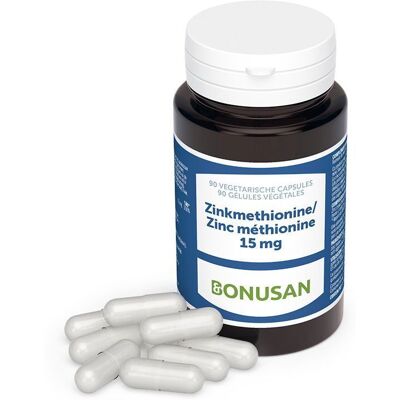 Bonusan BONSUAN Zinc Méthionine 15 mg Capsule(S) 90 pc(s) - Publicité Bonusan BONSUAN Zinc Méthionine 15 mg Capsule(S) 90 pc(s) - Publicité
